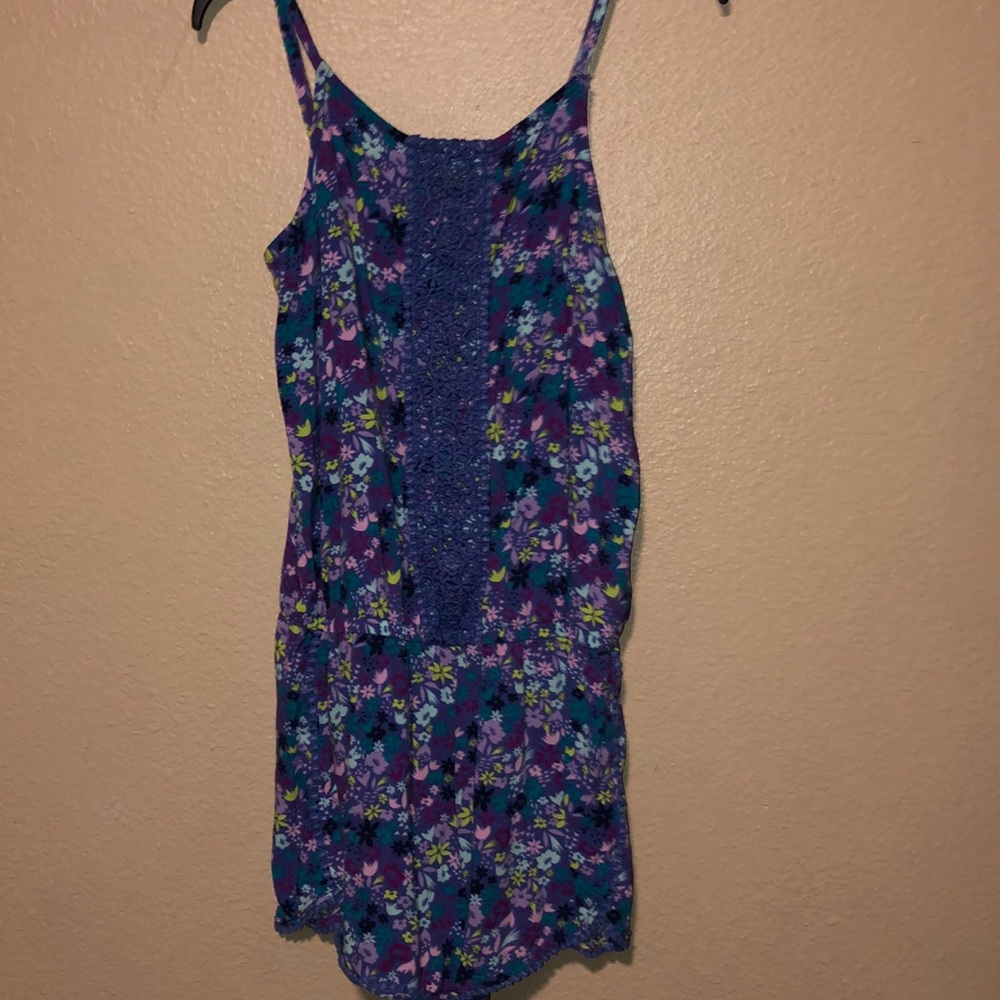 Girls target romper 14/16